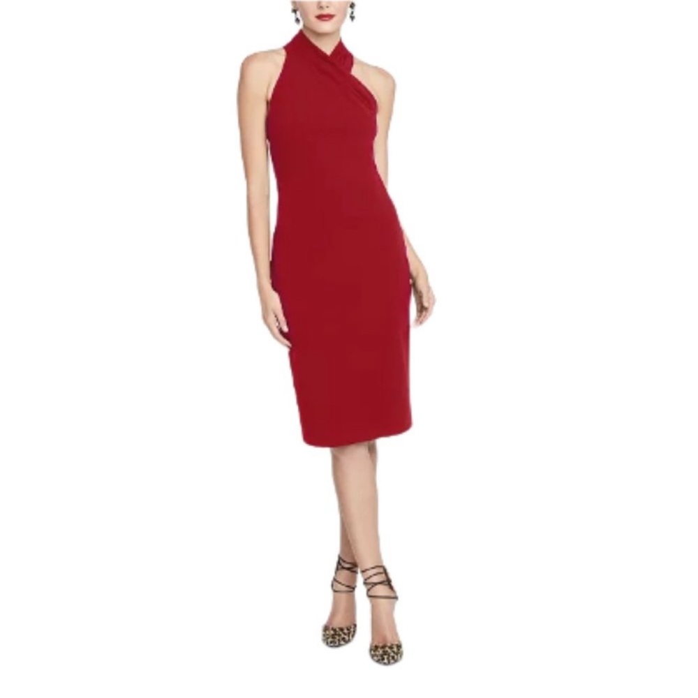 Rachel Rachel Roy Twist Neck Bodycon Dress